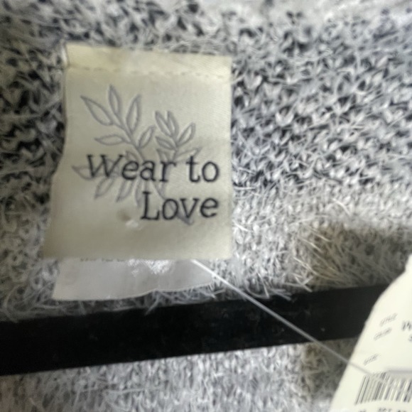 Wear To Love. Aztec Sweater Cardigan Size M Western Angel Hair Boho - Picture 11 of 13